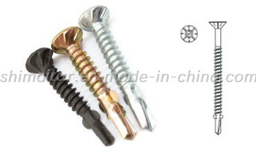Metal Galvanized Hexagonal Hex Head Stainless Steel Tek Self Drilling Screw with Rubber Washer