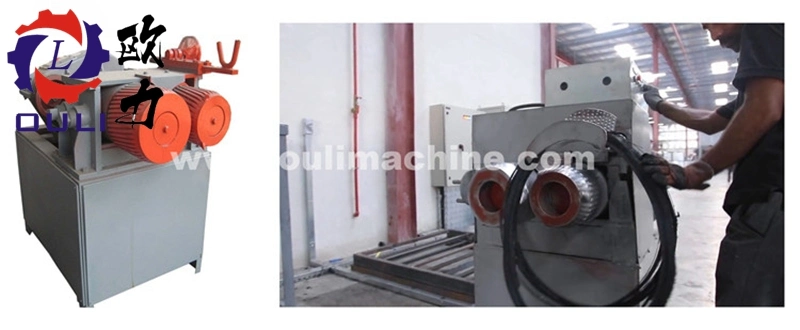 Used Tire Recycling Line of Semi Automatic Unit Rubber Blocks and Crumb Producing Machine