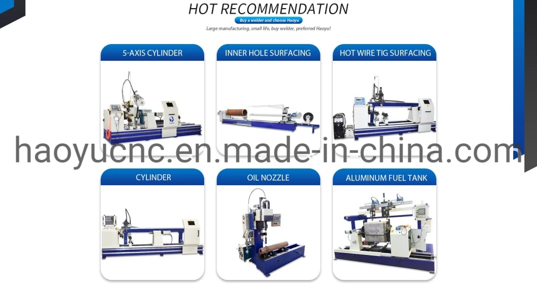 China Factory CNC Mag MIG TIG Automatic Steel Hydraulic Cylinder Piston End Welding Machine for Circular Girth Seam