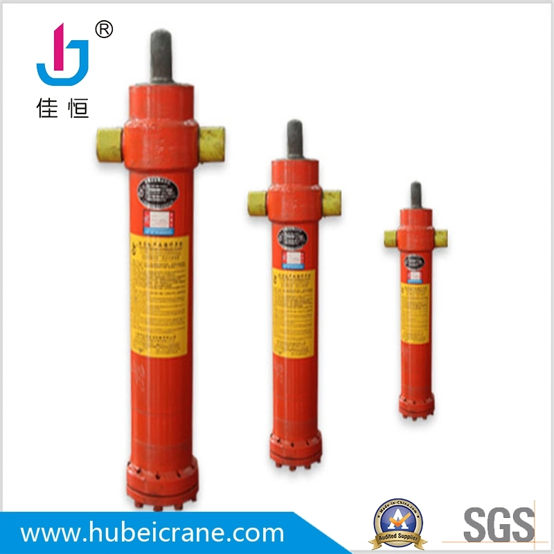 Jiaheng Brand Small high quality Single Piston Type double acting Hydraulic Cylinder for dump truck