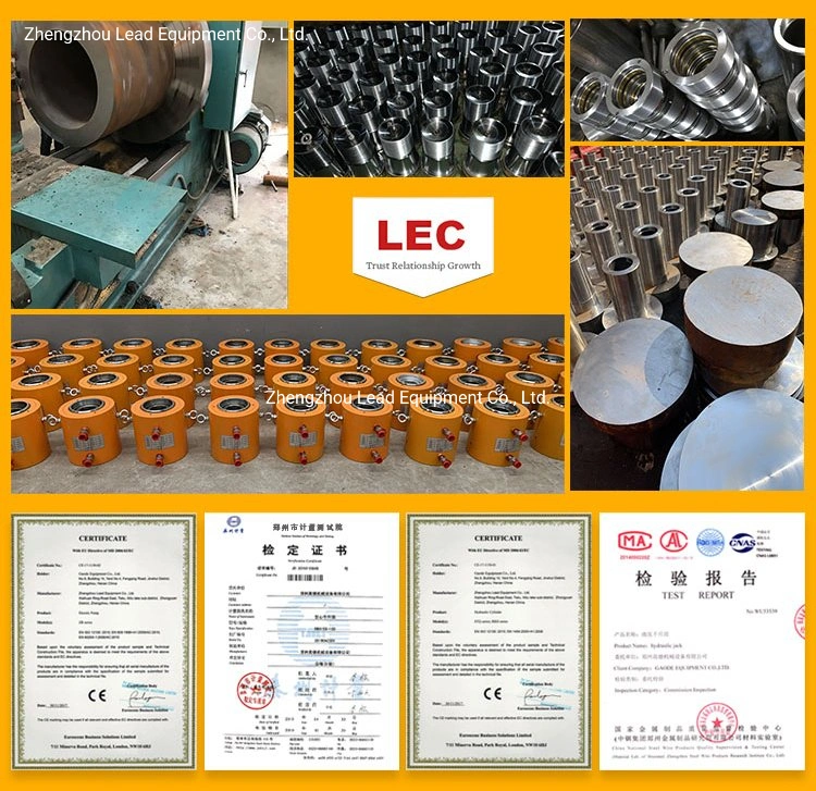 Single Acting Hollow Hydraulic Plunger Cylinder