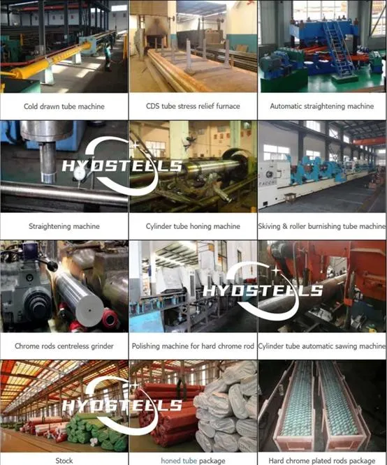 Chrome Steel Hardened Hydraulic Cylinder Shaft/Hydraulic Cylinder Piston Chrome Hard Plated Rod