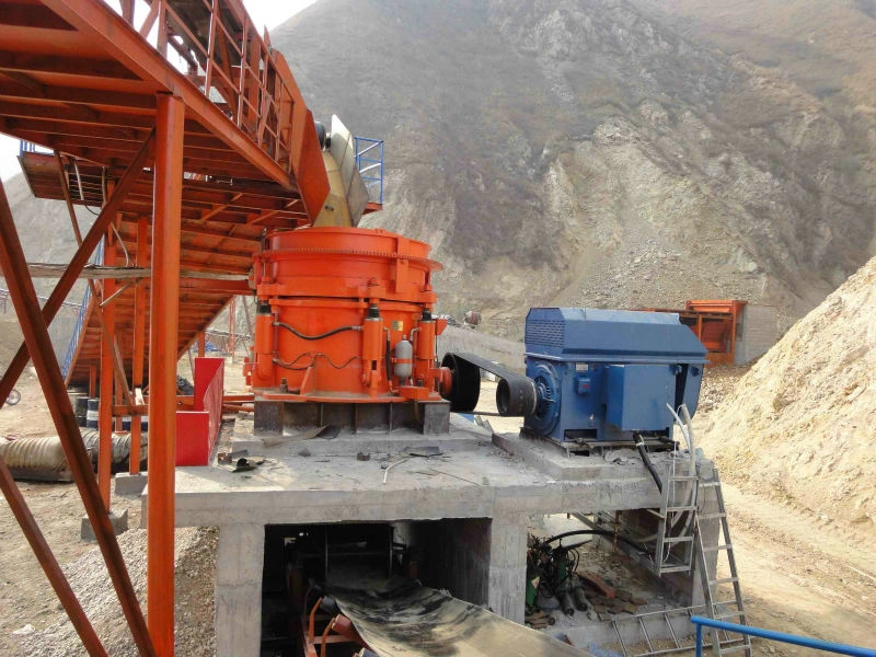 Mining Machine of Multi-Cylinder Hydraulic Cone Crusher Hpy300