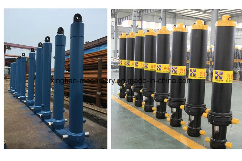 Single Acting Piston Type Hydraulic Oil Cylinder Sale for Heavy Duty Dump Truck
