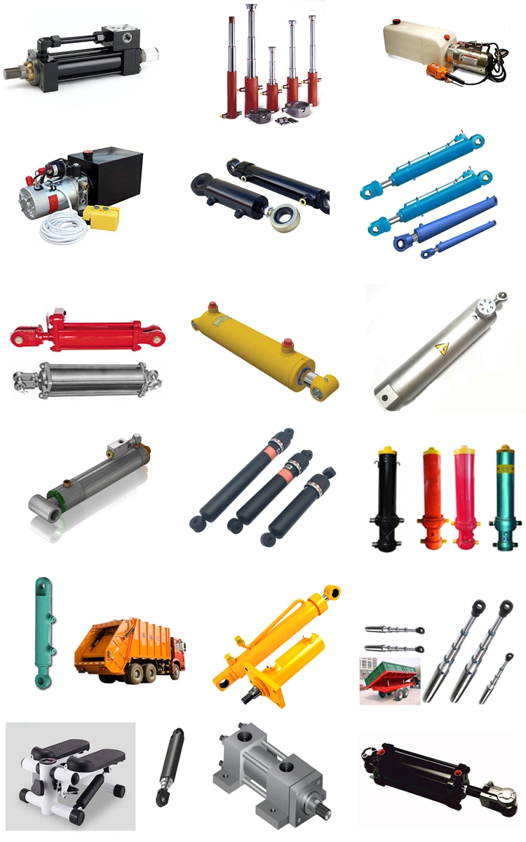 Double Acting Welded Hydraulic Cylinder with Agricultural Rods End