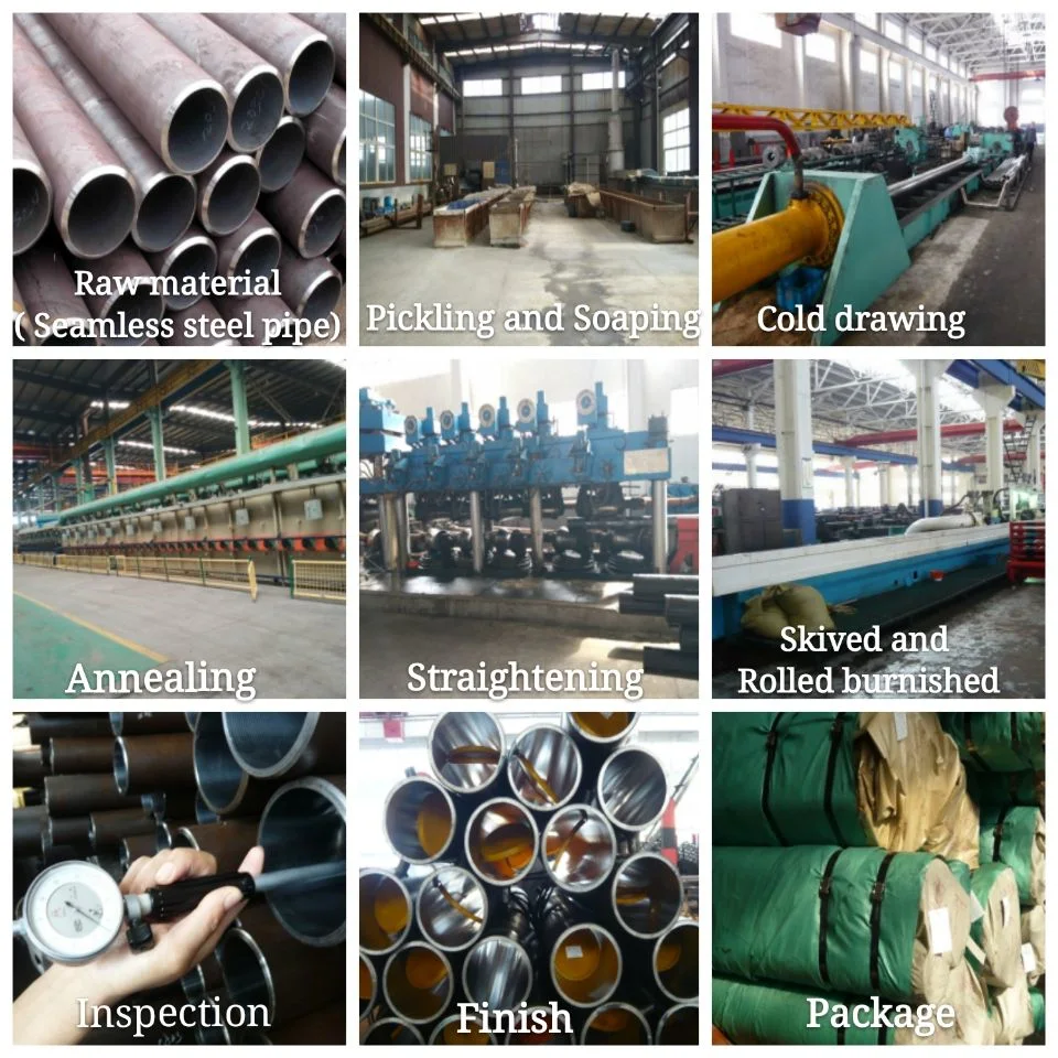 C20 St52 Seamless Steel Honed Tube for Hydraulic Cylinder for Hydraulic Cylinder