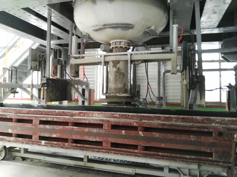 Y-Tong Technology Concrete Core Cutting Machine for AAC Panel Plant Made in Dongyue