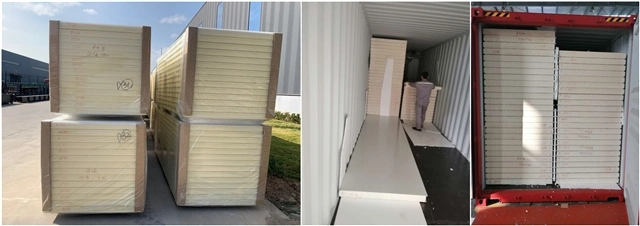 Heat Insulated PU Sandwich Composite Panel for Clean Room/Cold Room