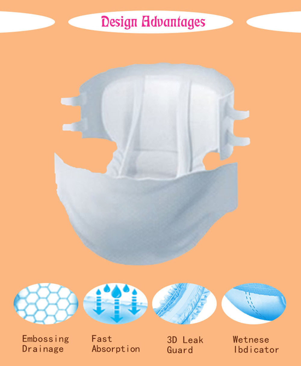 High Quality Disposable  Adult  Diapers  Cheap Price  Diapers  Soft Touch