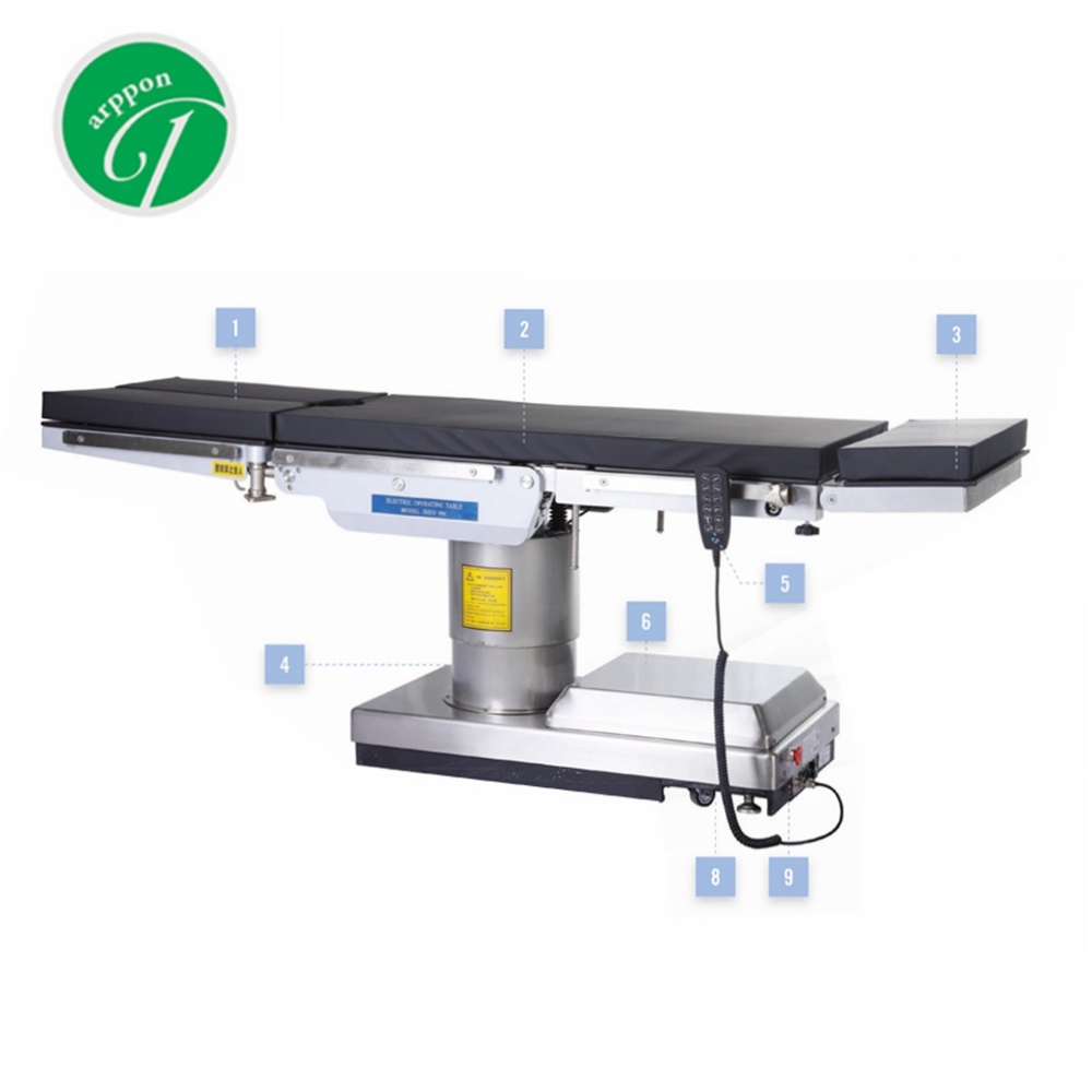 Electric Hydraulic Operating Table Theater Room Surgery Table Electric Operation Table in Operation Room