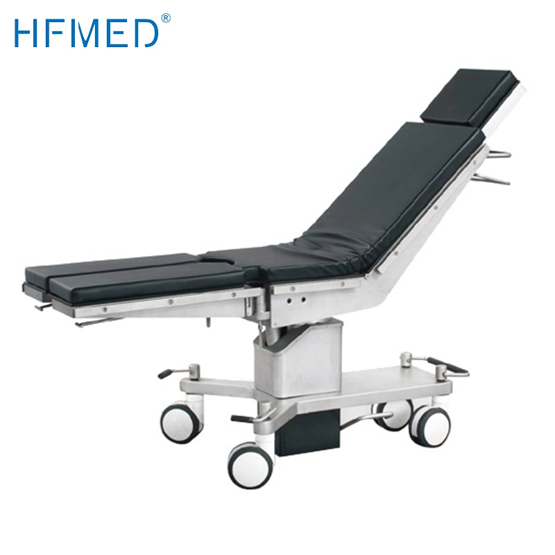 6 Inches Castors Multiple Surgery Bed Hospital Surgery Table