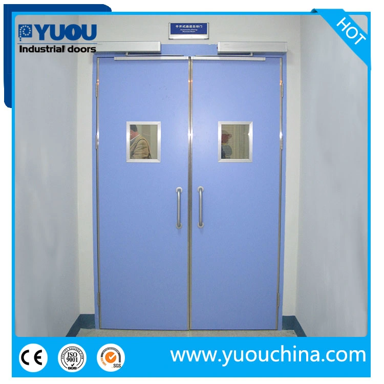 Medical Hygienic Airlock 304 Stailess Steel Clean Room Steel Entry Doors with Single or Double Leaf