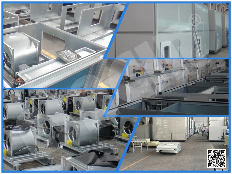 Stainless Steel Clean Room Multi Filters Hygienic Modular Air Handling Unit