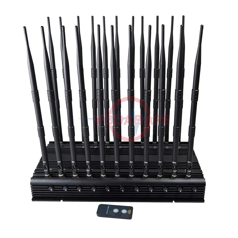 2g 3G 4G WiFi GPS VHF UHF 5g Indoor Installation Prison  Cell  Phone  Signal  Jammer 60m Jamming Prison  Signal  Jammers