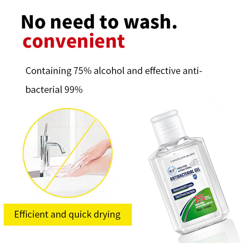 Alcohol 75% 60ml 236ml 300ml 500ml Instant Clean Liquid  Hand  Wash Soap Refreshing Gel Advanced  Hand  Sanitizer