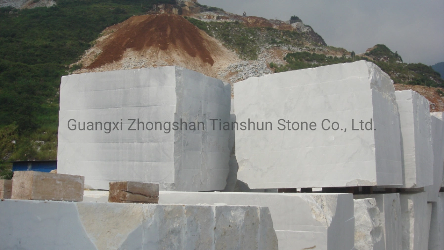 Factory Directly  Wholesale White  Carrara  Marble  Tile  Similar Italian  Marble  for Design