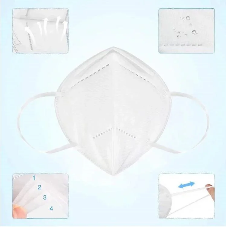 Factory Direct Disposable KN95 Nonwoven Face Mask in Stock