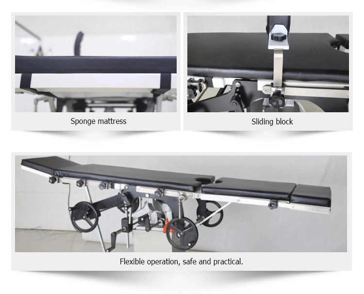 Cheap Price Hospital Electric Hydraulic Surgical Operation Room Operating Table Manual Operating Bed CE ISO Approved
