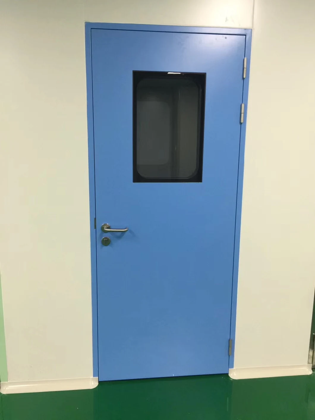 Pharmaceutical Automatic Medical Clean Room Steel Security Entry Doors for Factory
