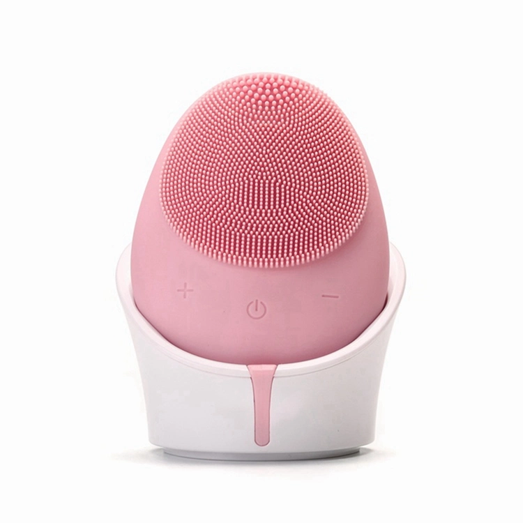 Silicon Electric  Facial  Cleaner Portable Deep Clean Pore Face Cleaning Brush