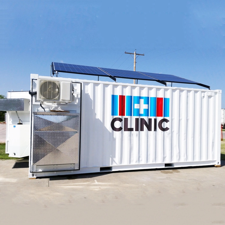 Customized 20ft mobile clinic 40ft container emergency medical clinic refugee camp