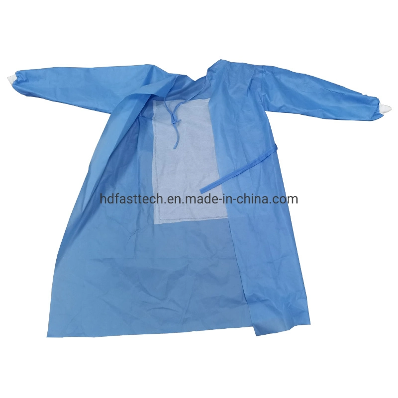 SMMS 45GSM Non-Woven Sterilize Operation Theatre Gowns with En13795