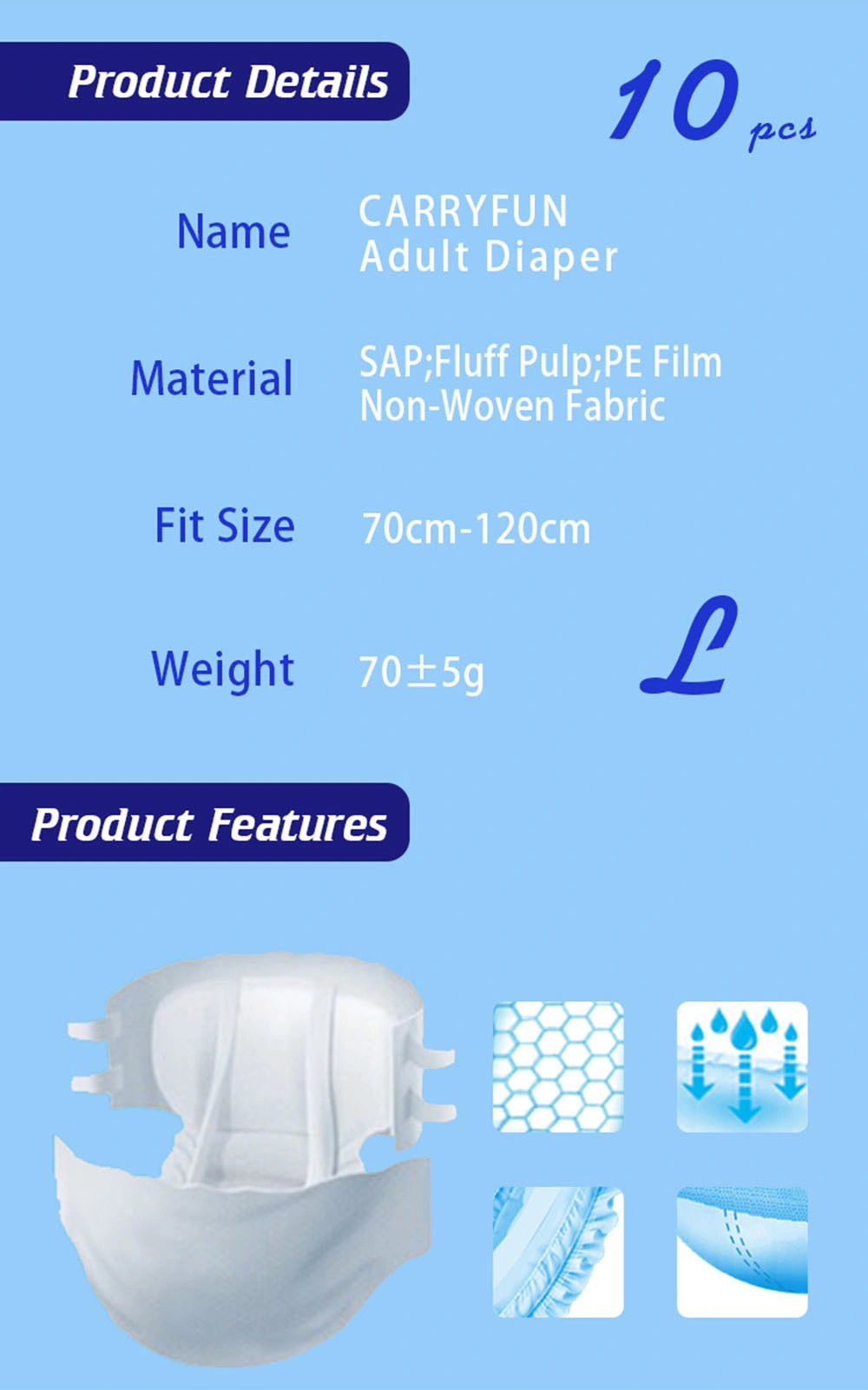 Adult  Diapers  Factory Looking for Distributor Japanese  Adult Diaper  in Bales