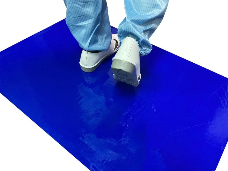 Customized Decontaminating Industrial Use Multilayer Clean Room Door Antibacterial Sticky Mat
