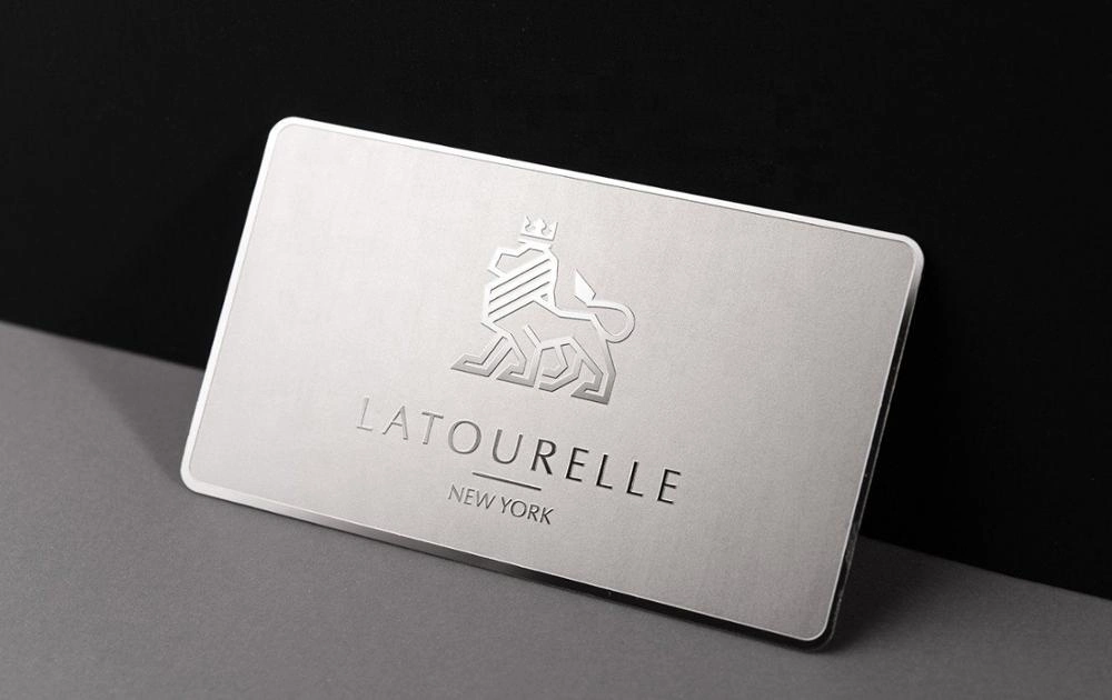 Custom Etched Mirror  Name  Card  Stainless Steel  Metal  Blank Business  Cards