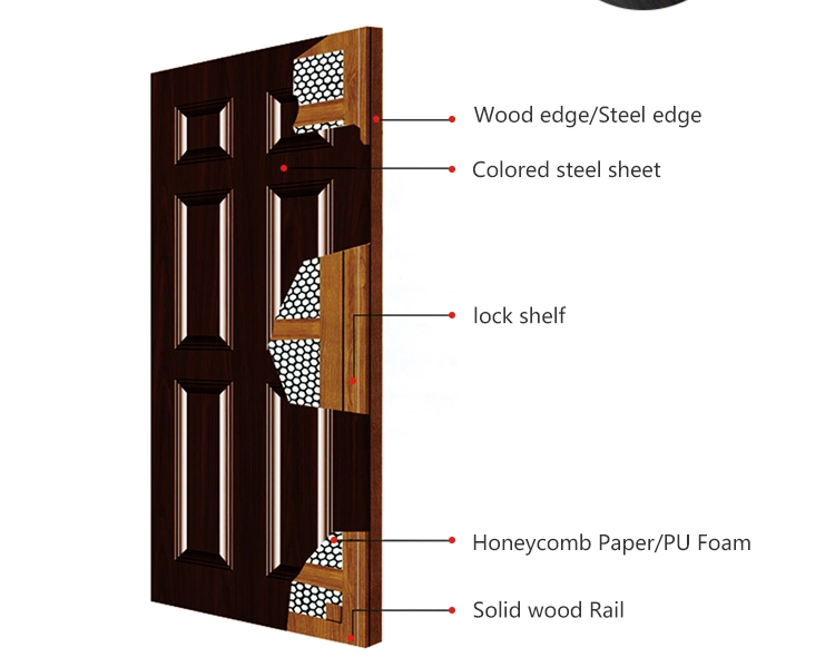 Latest Design Wooden Door Interior Door Room Door