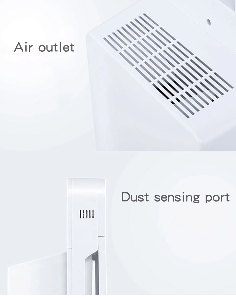 China Light Sensor Pm2.5 Display  Air  Purifier  Room Home