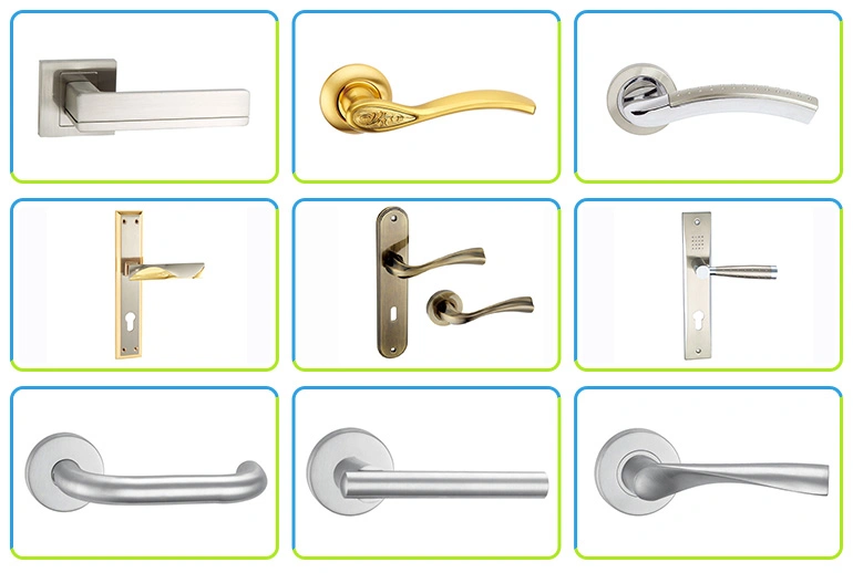 Lever Door Hardware European Modern Style Lever Door Handle for Room Door