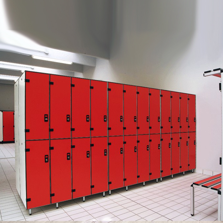 Modern Design Smart HPL Door Locker for Gym/School/Washroom