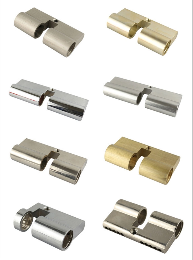 Customized 35mm European Standard Brass 3 Pins Solid Brass Mortise Door Lock Cylinder