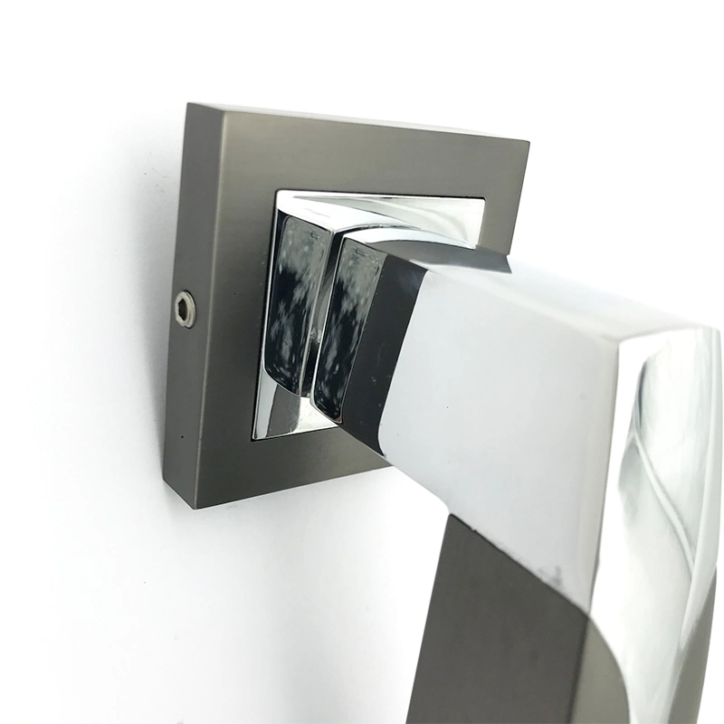 European Modern Zinc Alloy Aluminum Room Door Lever Door Handle