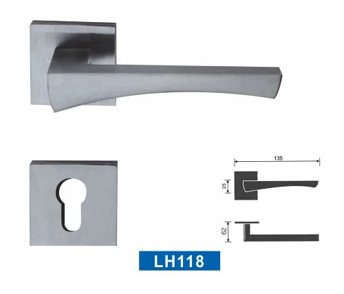 European Style Lever Concealed Pull Door Handle Door Hardware Handles