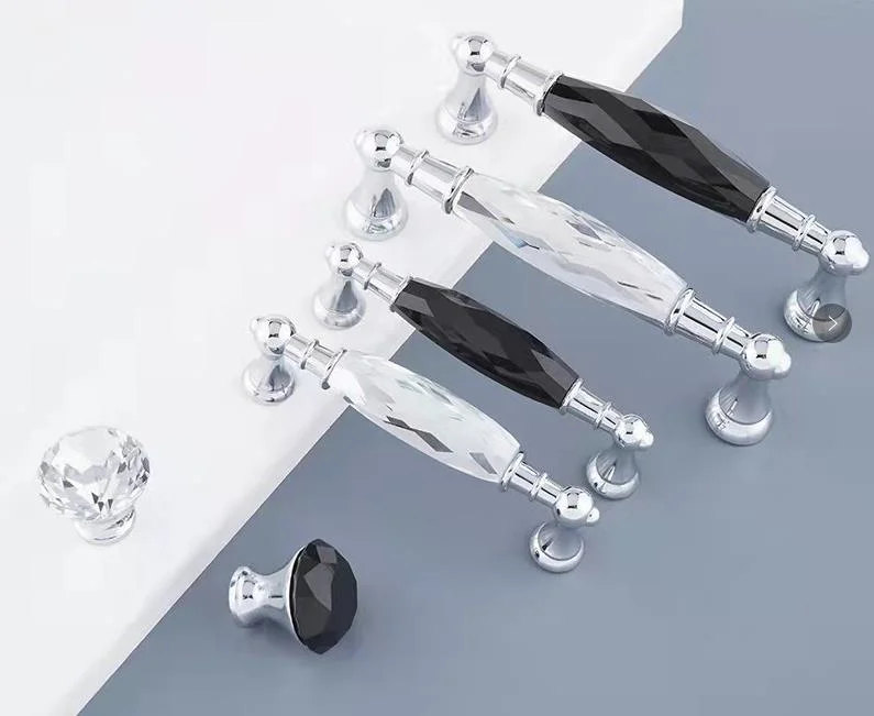 China Crystal Glass Handles on Bedroom Drawer Furniture