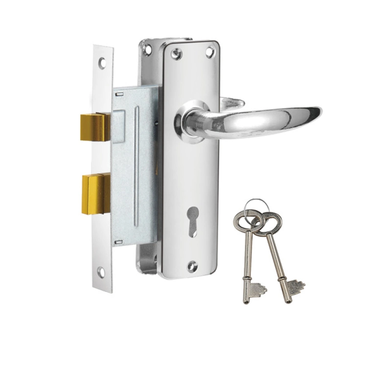 Interior Double Door Handles Lock Mortise Lock