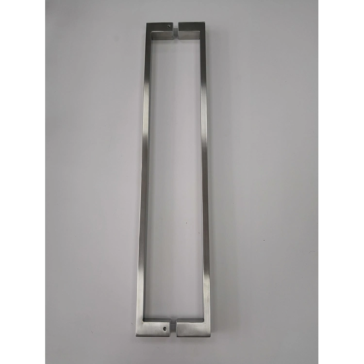 Brushed Stainless Steel Pull Office Glass Door Handle Hardware