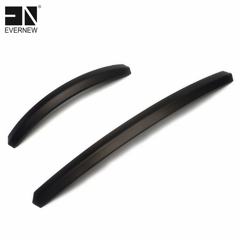 96mm Aluminium Material Black Color Furniture Handle Cabinet Drawer Handles with CE