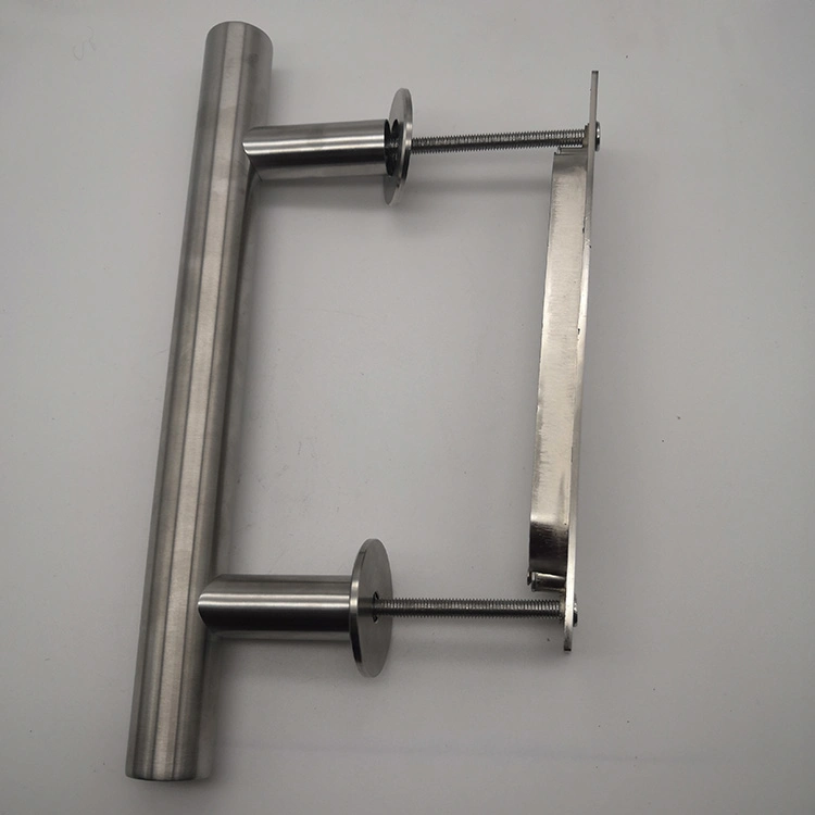 SSS Stainless Steel T Style Door Handle and Zinc Alloy Conceal Handle Sliding Door Handle