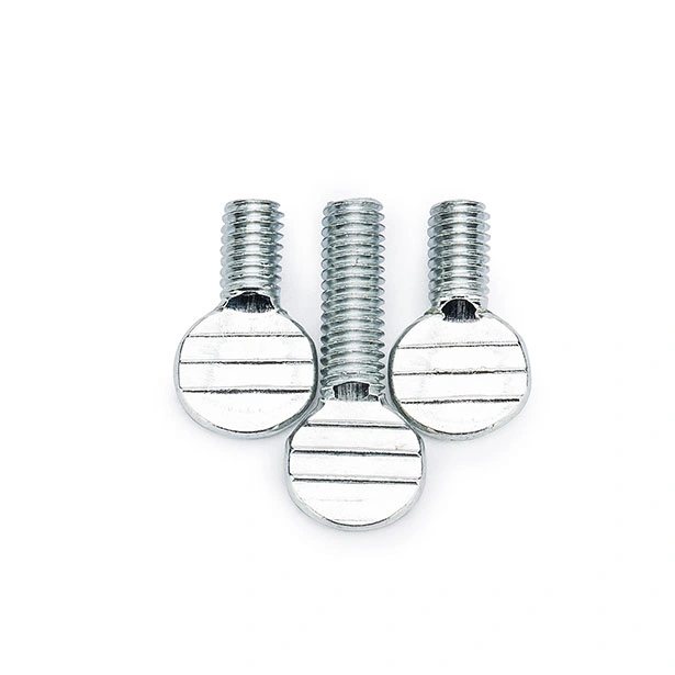 OEM Brass /Stainless Steel / Aluminum M4 M5 M6 M8 Knurled Head Thumb Screw with Collar