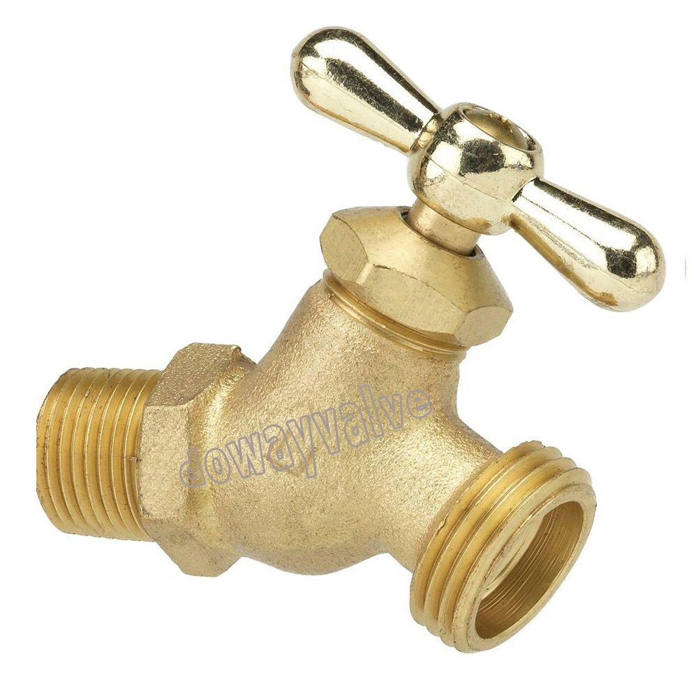 Upc Approval Stainless Steel Handle Brass Hose Bibs