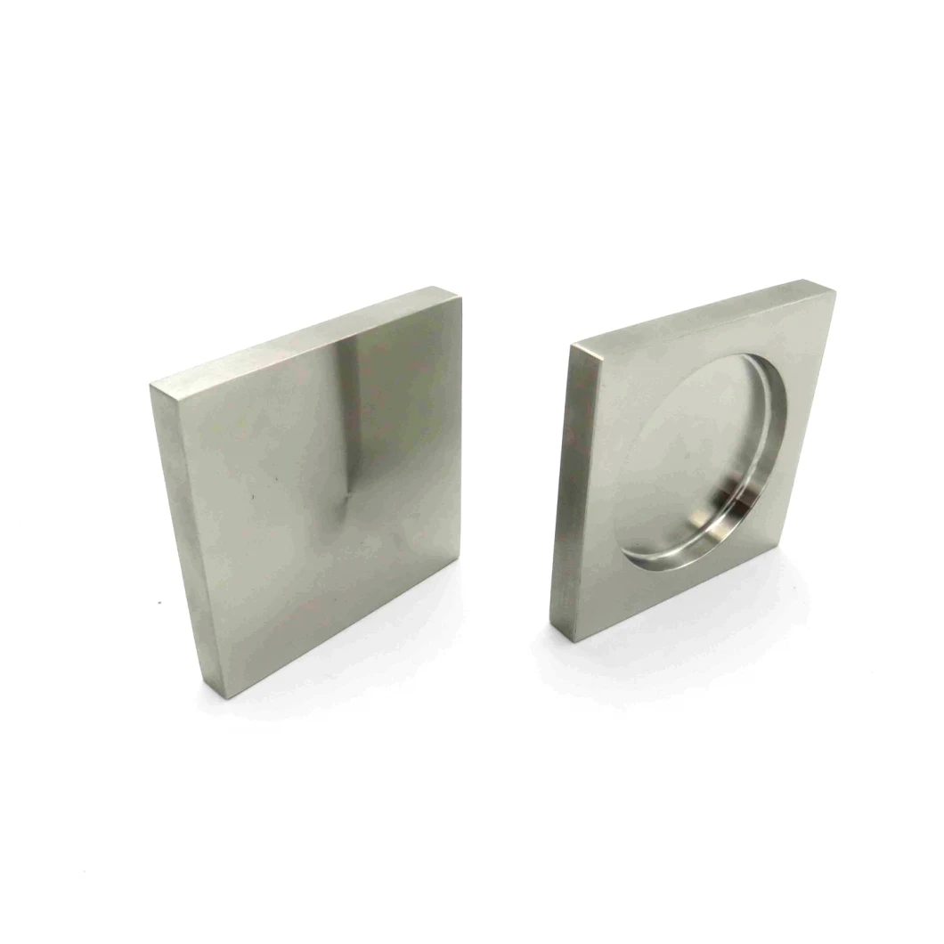 Stainless Steel 304 Shower Room Glass Sliding Door Flush Pull Handle with 3m Stickers