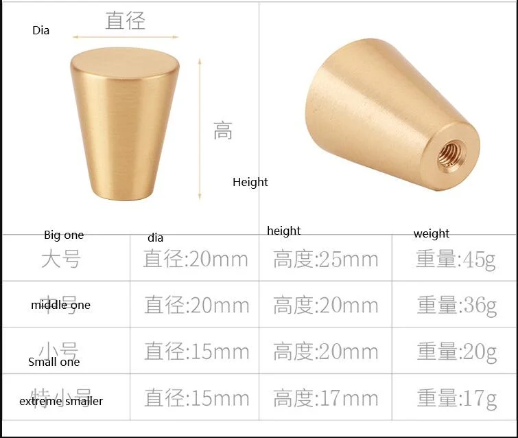 China Gold Brass Door Hardware Manufacturer Decorative Furniture Handles