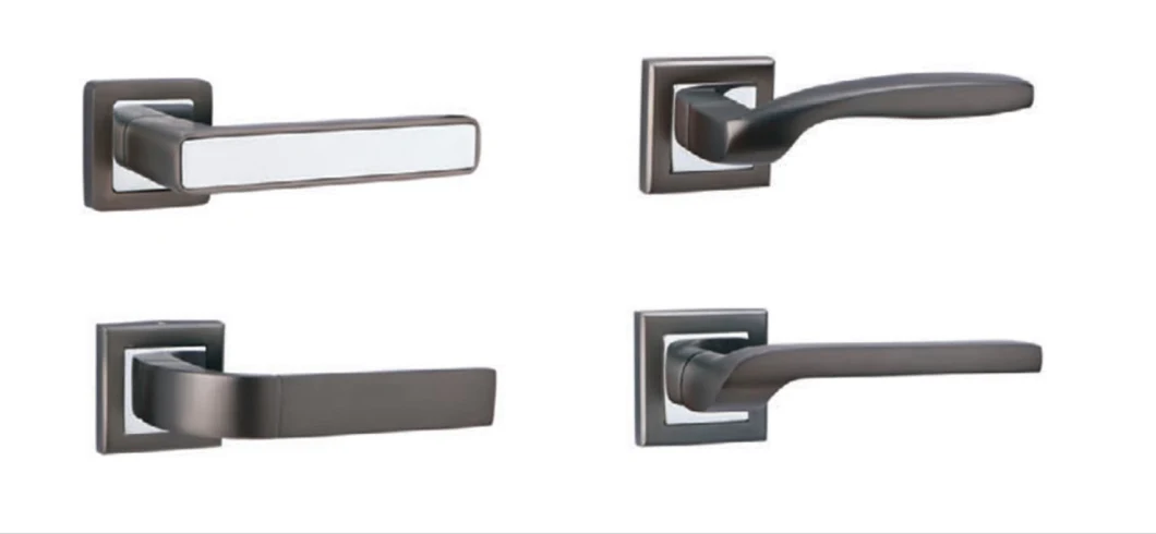 Aluminum Door Handle Lock Wooden Door Locks Secure Modern Door Lever Handle