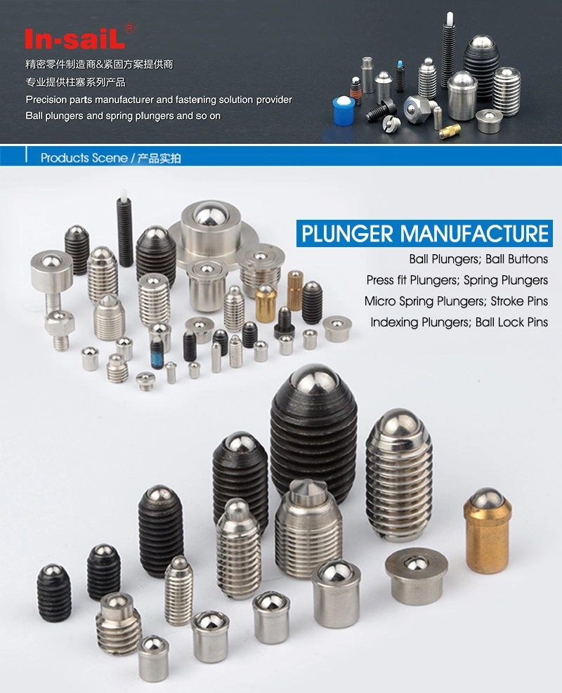 Standard Length Spring Pin Plungers