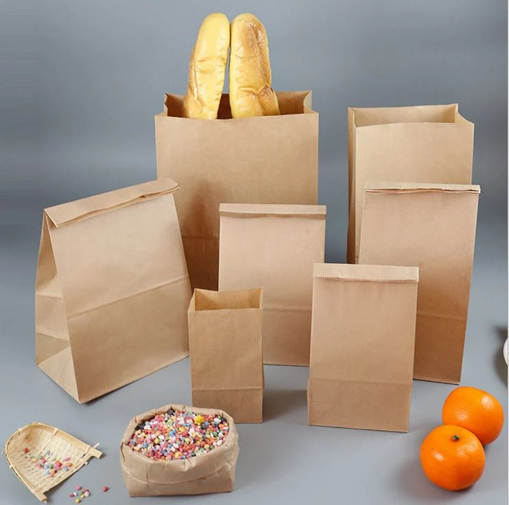 Packing Paper Food Container Takeaway Food Bag