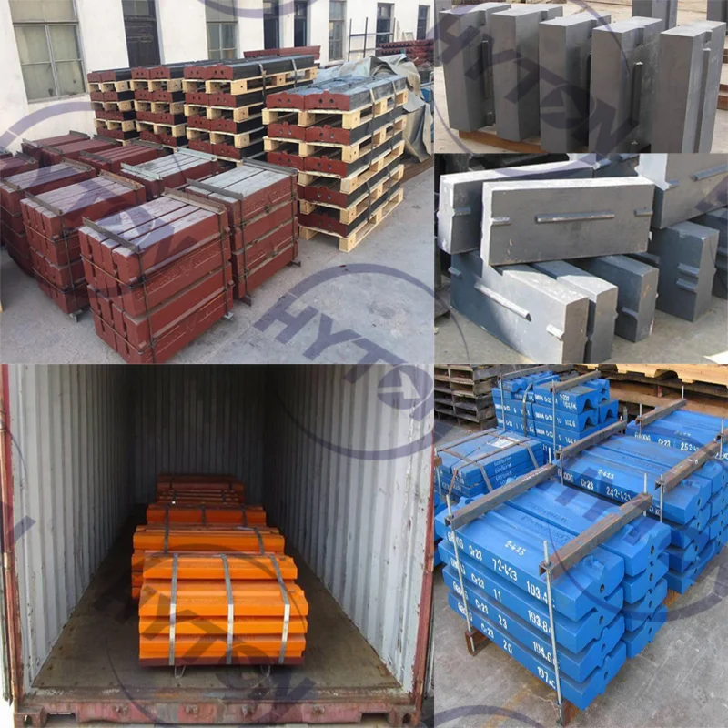 Impact Crusher Spare Parts Blow Bars