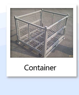 Warehouse Storage Foldable Turnover Box Cage